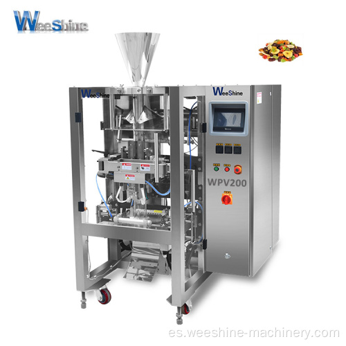 Máquinas de envasado de caramelos de chips de bolsa de bocadillos multifunción de alta calidad